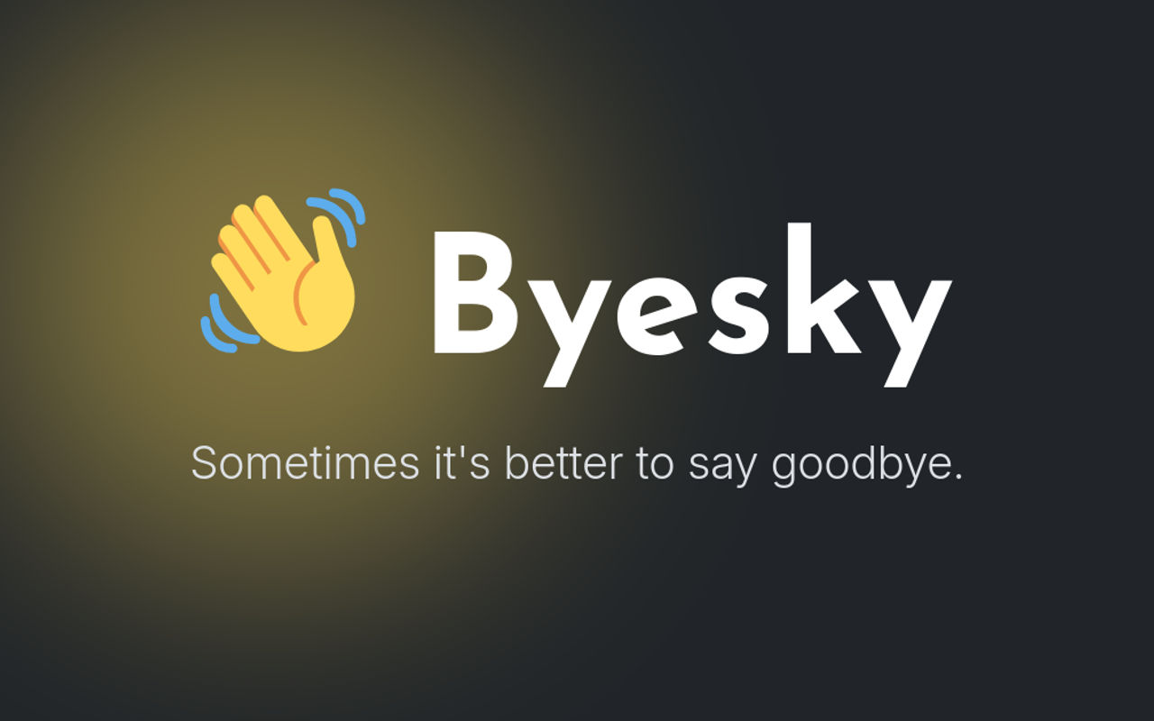 Homepage screenshot of byesky.pirhoo.com