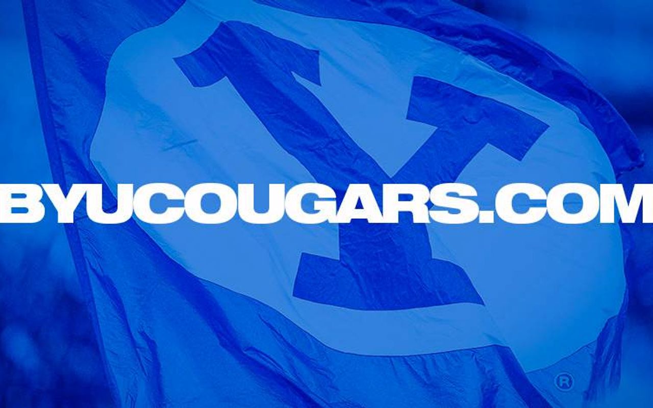 Homepage screenshot of byucougars.com