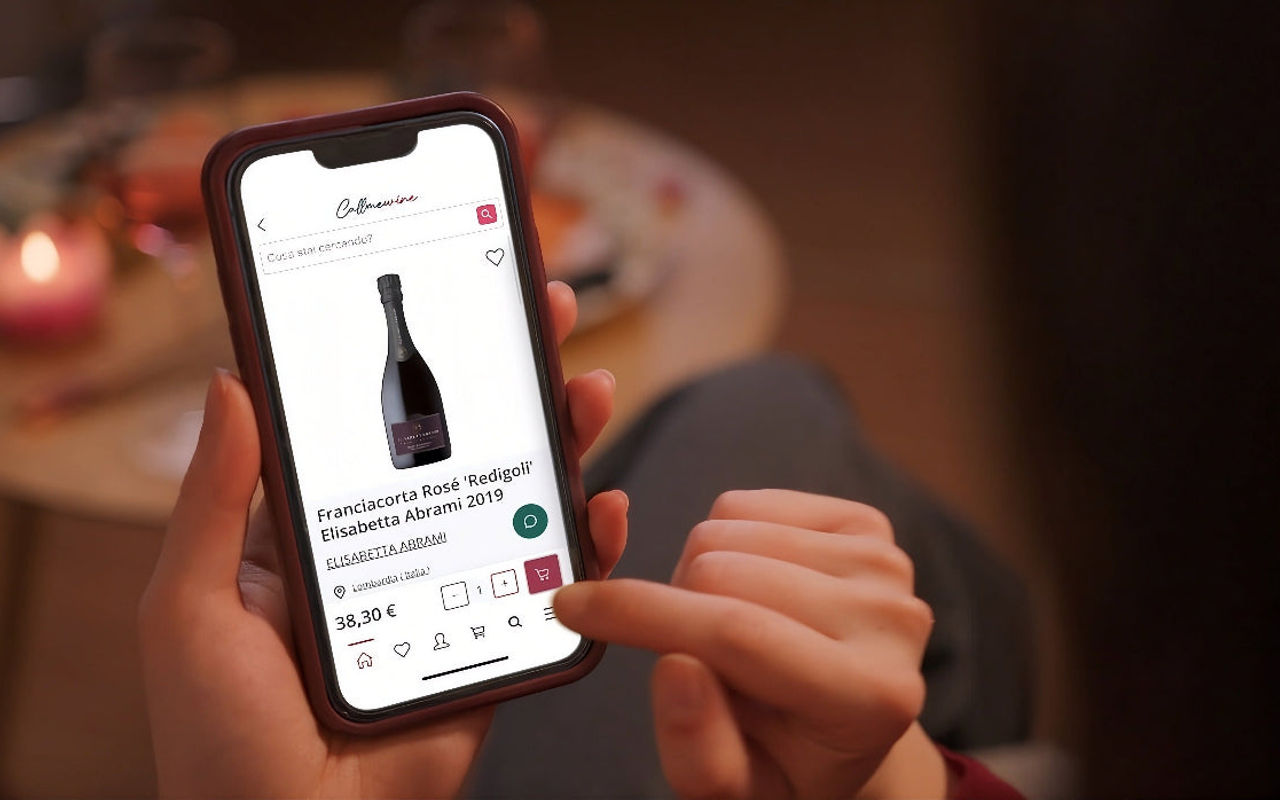 Homepage screenshot of callmewine.com
