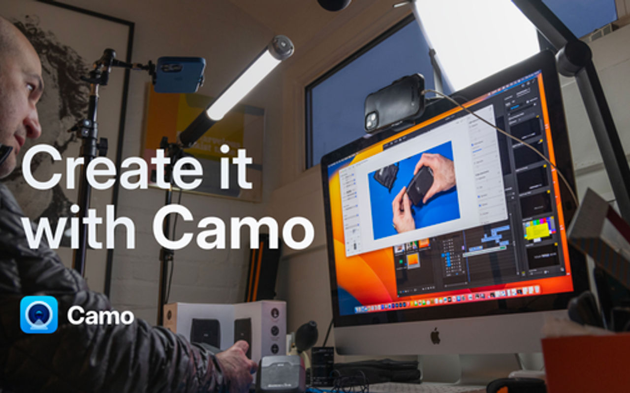 Homepage screenshot of camo.com