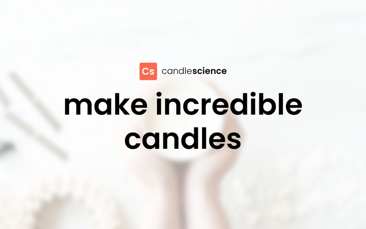 Homepage screenshot of candlescience.com