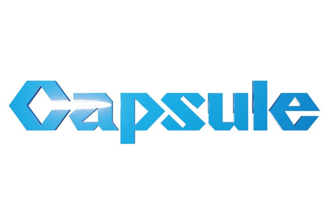 Homepage screenshot of capsule.global