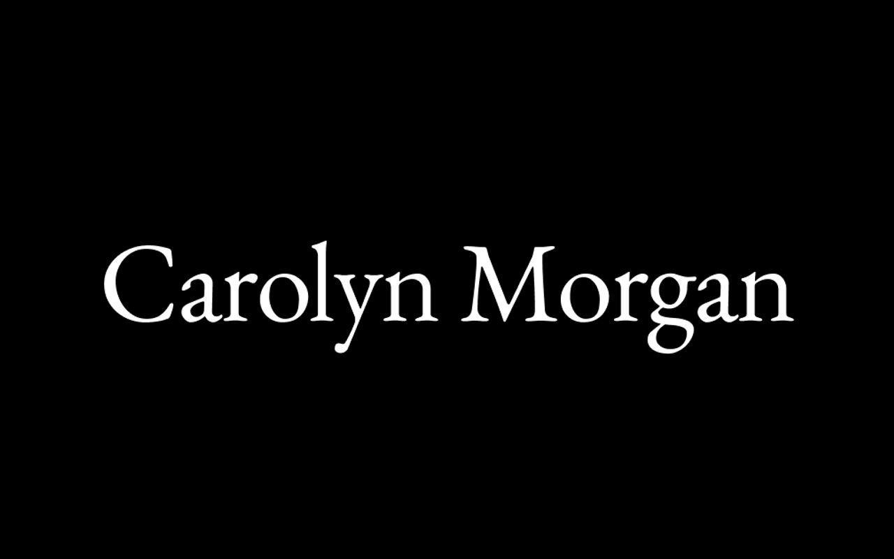 Homepage screenshot of carolyn-morgan.com