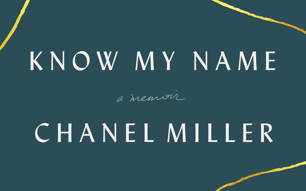 Homepage screenshot of chanel-miller.com