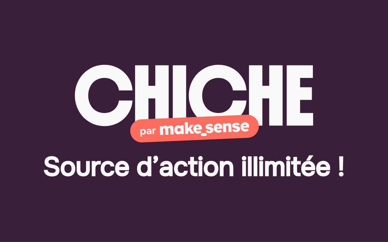 Homepage screenshot of chiche.makesense.org