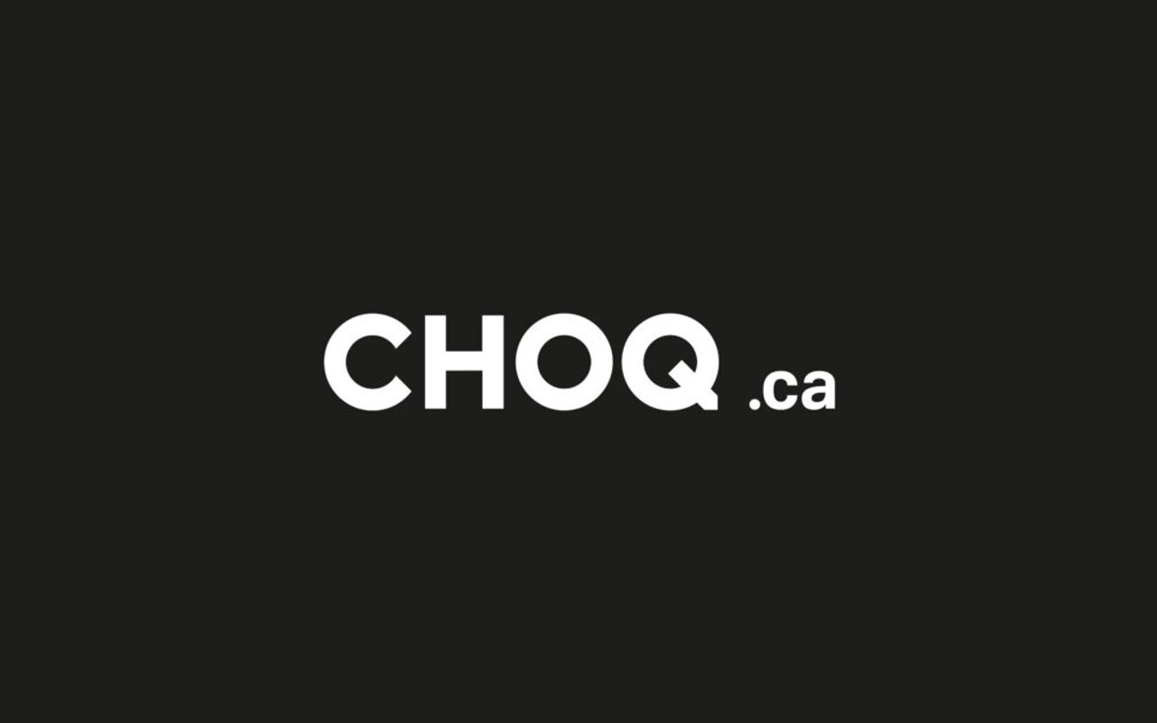 Homepage screenshot of choq.ca
