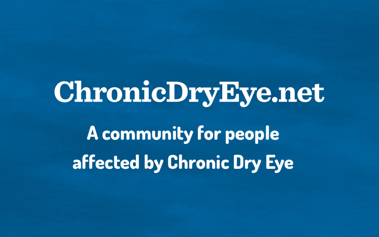 Homepage screenshot of chronicdryeye.net