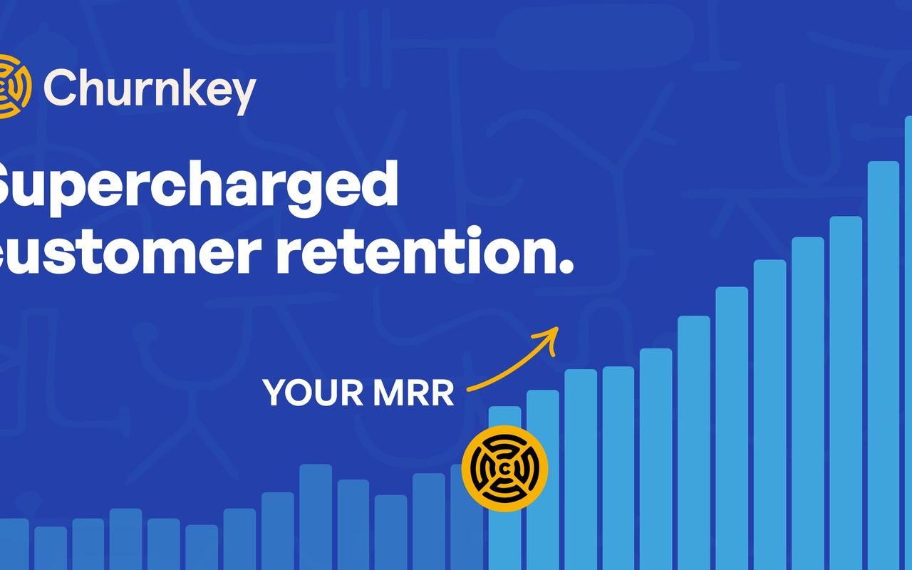 Homepage screenshot of churnkey.co