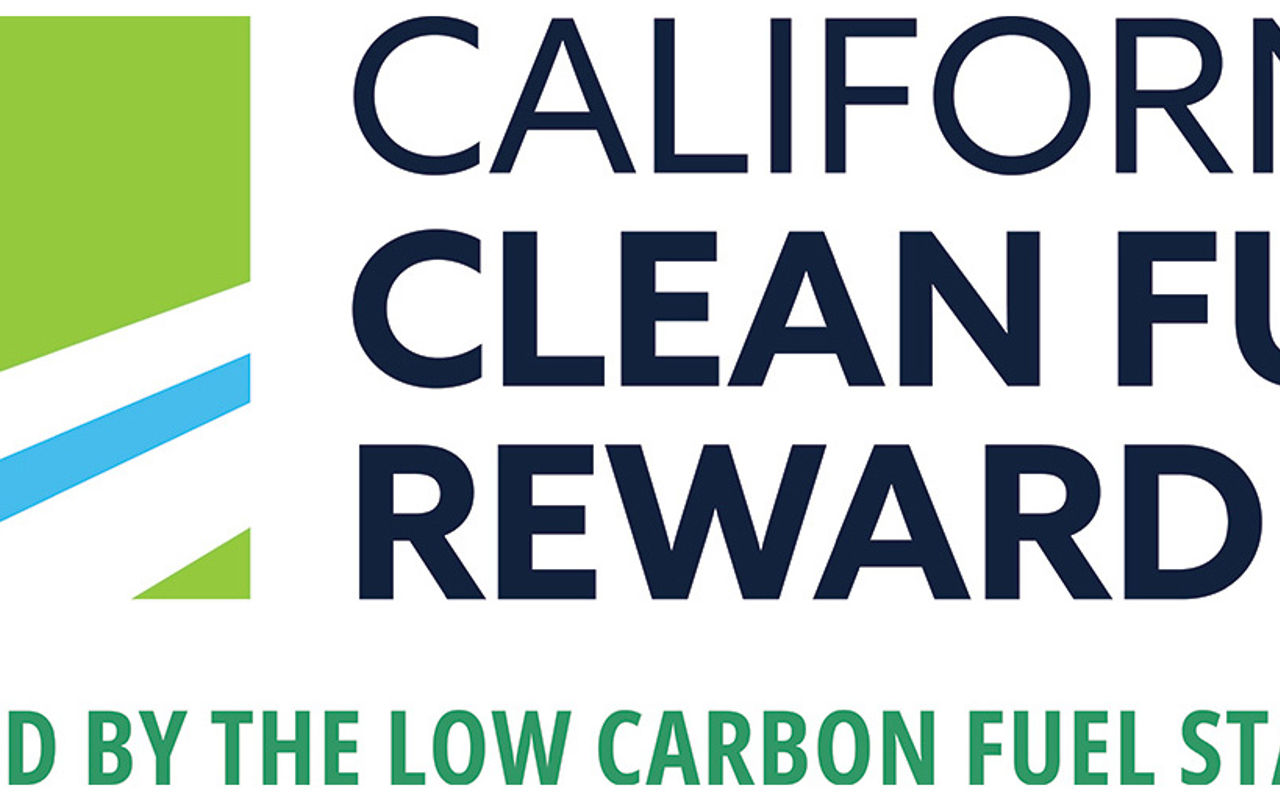 Homepage screenshot of cleanfuelreward.com