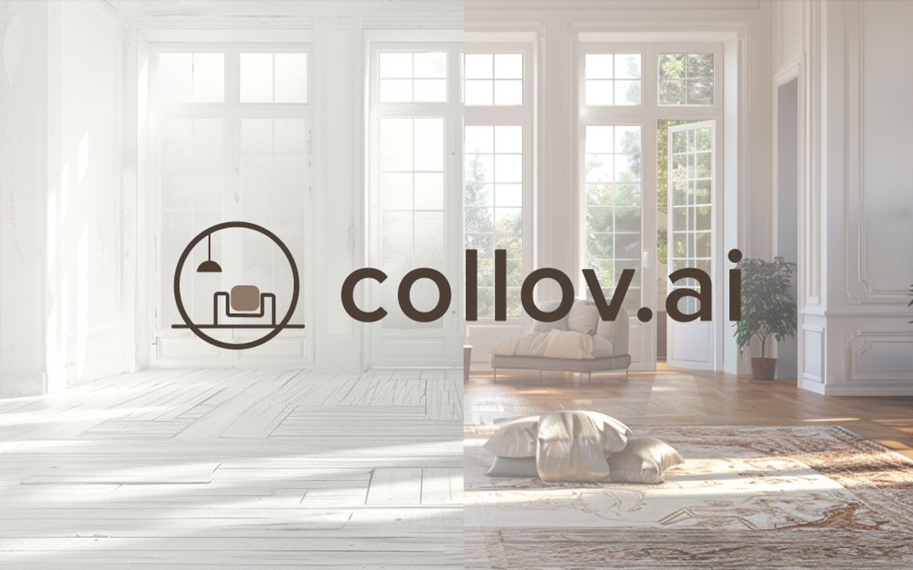 Homepage screenshot of collov.ai