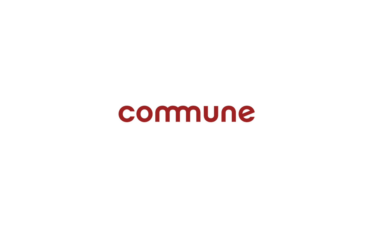 Homepage screenshot of communedesign.com