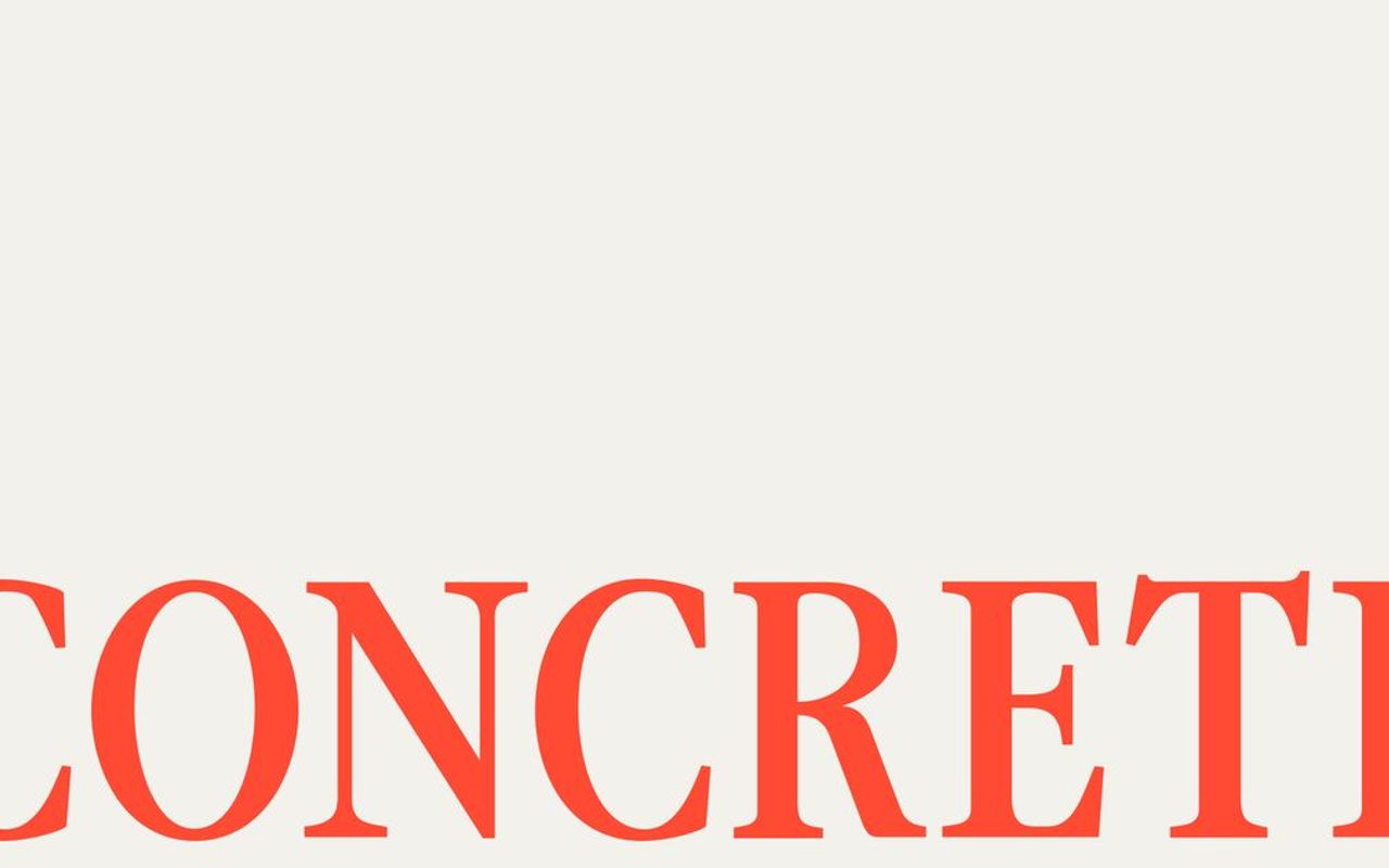 Homepage screenshot of concreterep.com