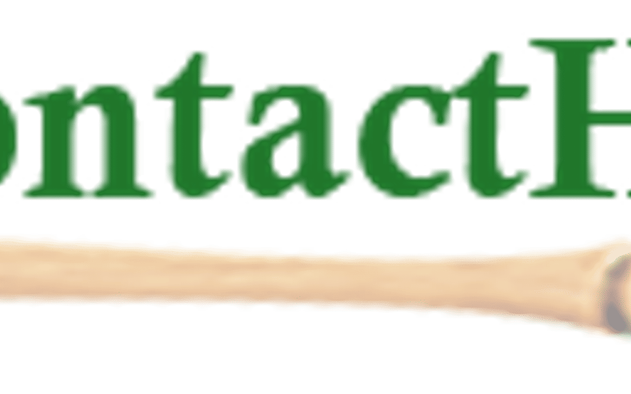 Homepage screenshot of contacthoney.com