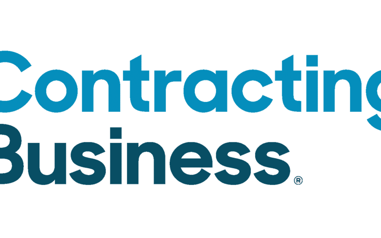 Homepage screenshot of contractingbusiness.com