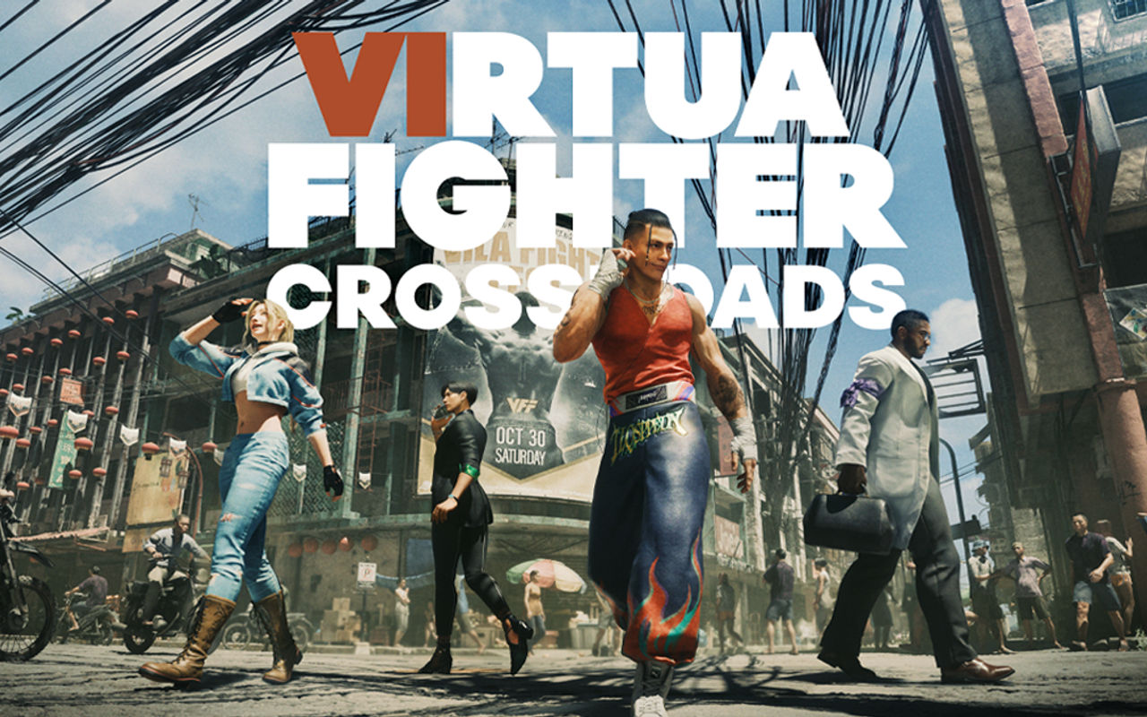 Homepage screenshot of crossroads.virtua-fighter.com