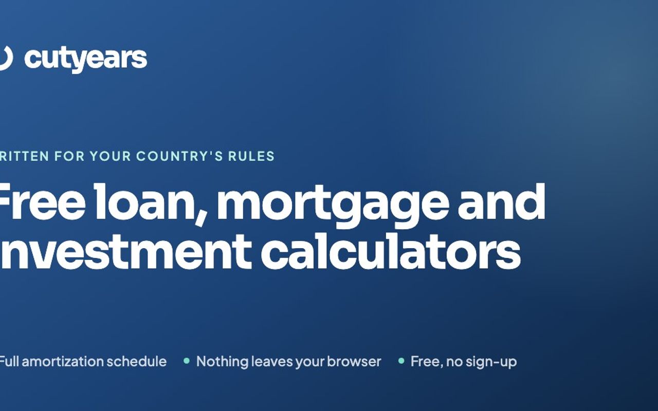 Homepage screenshot of cutyears.com