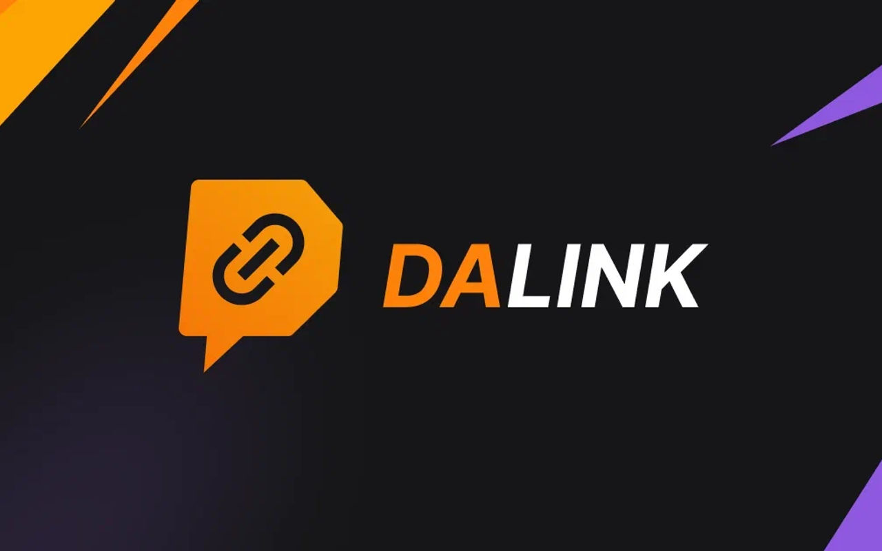 Homepage screenshot of dalink.to