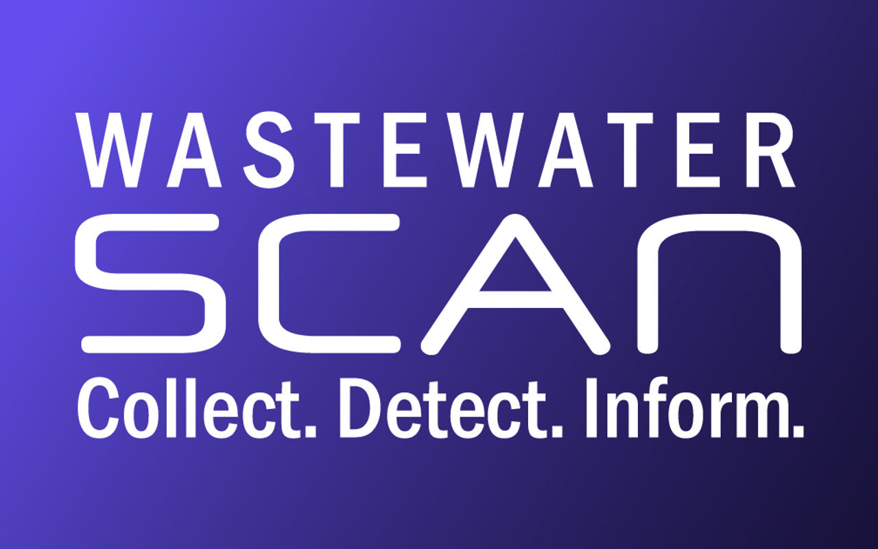 Homepage screenshot of data.wastewaterscan.org