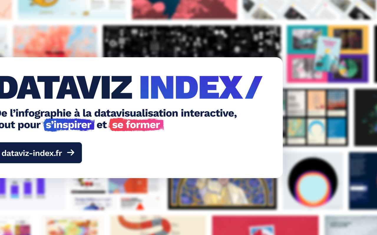 Homepage screenshot of datavizindex.fr