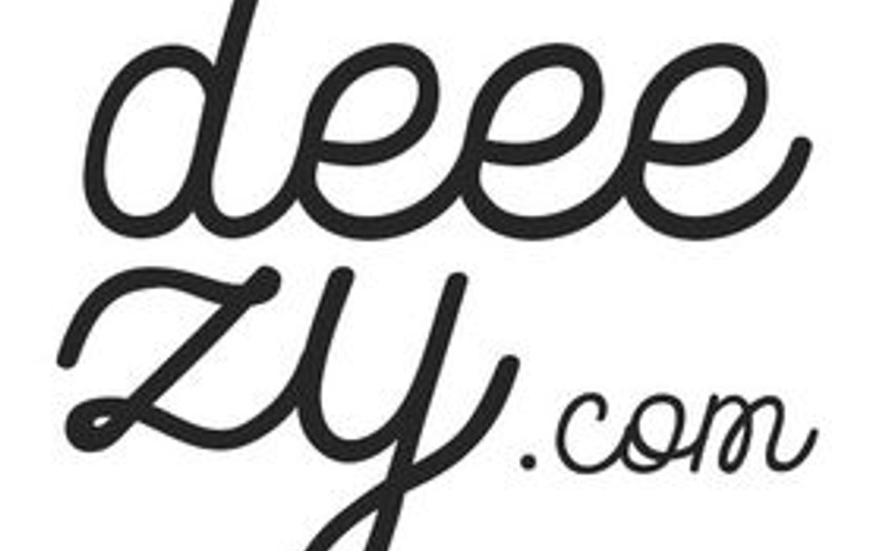 Homepage screenshot of deeezy.com