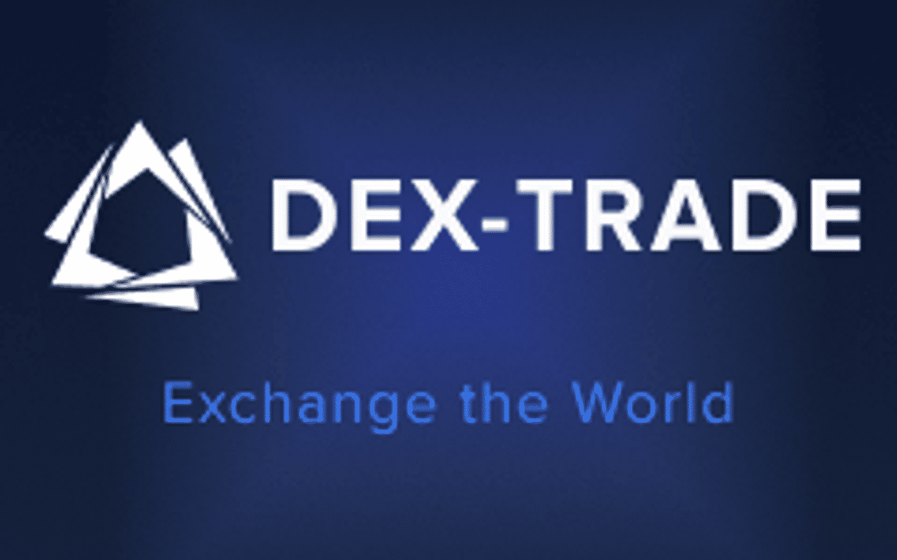 Homepage screenshot of dex-trade.com