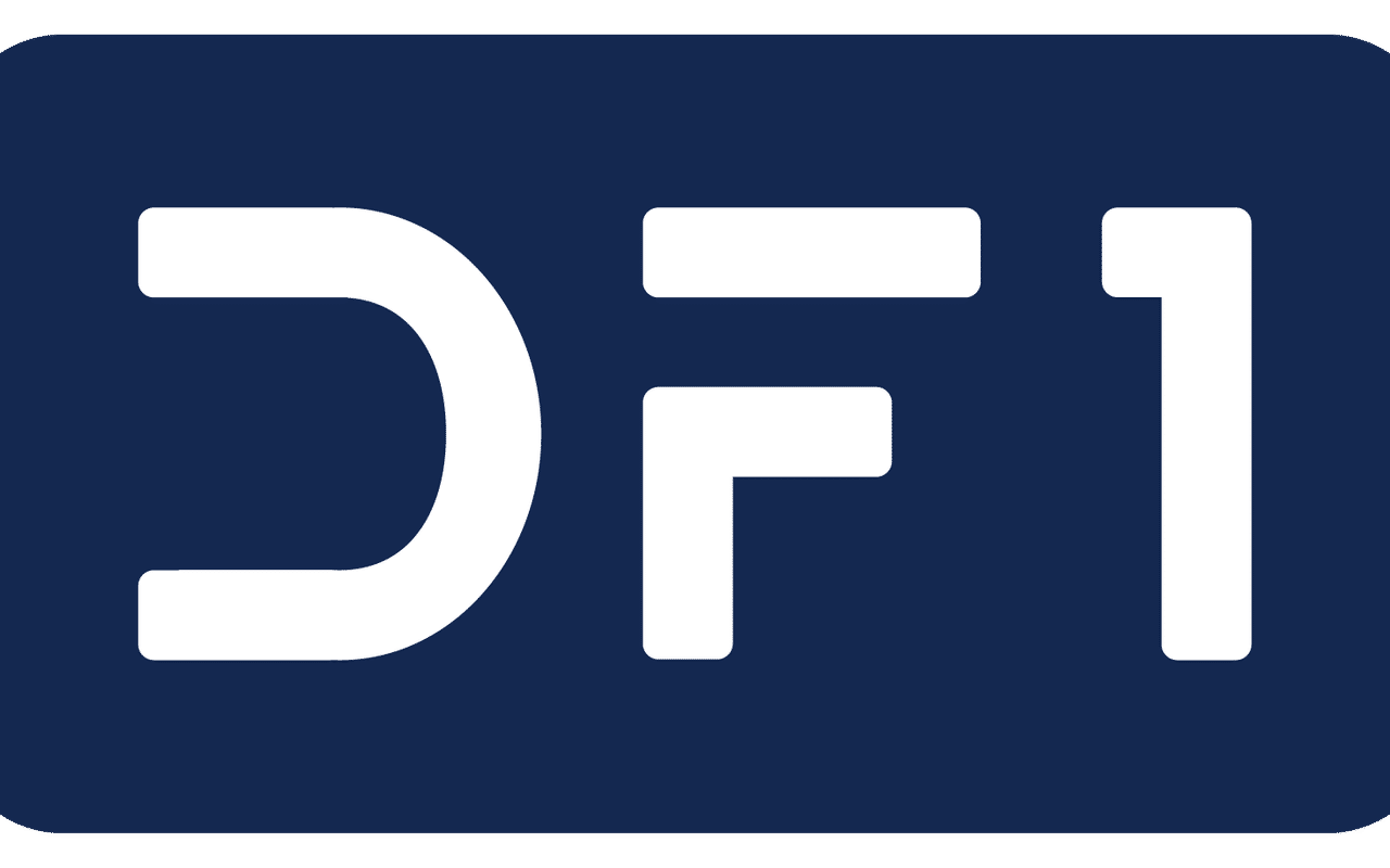 Homepage screenshot of df1.de