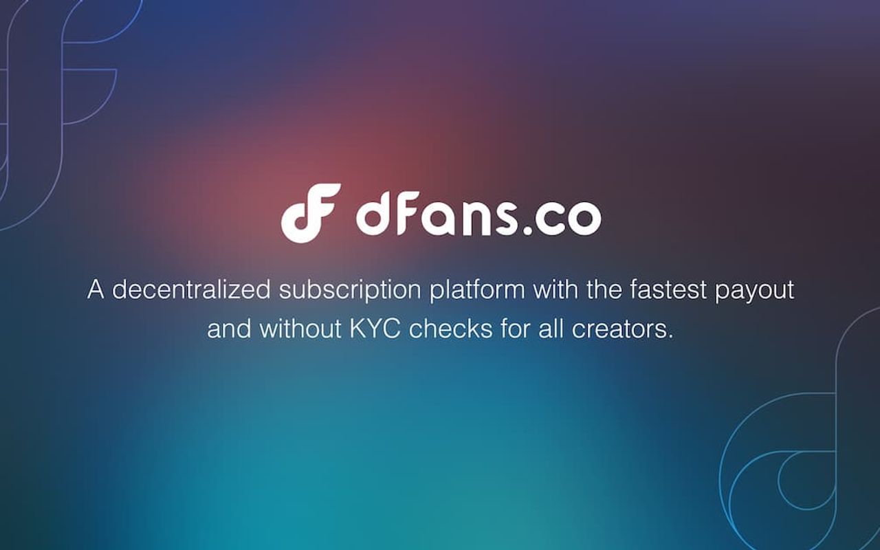 Homepage screenshot of dfans.co