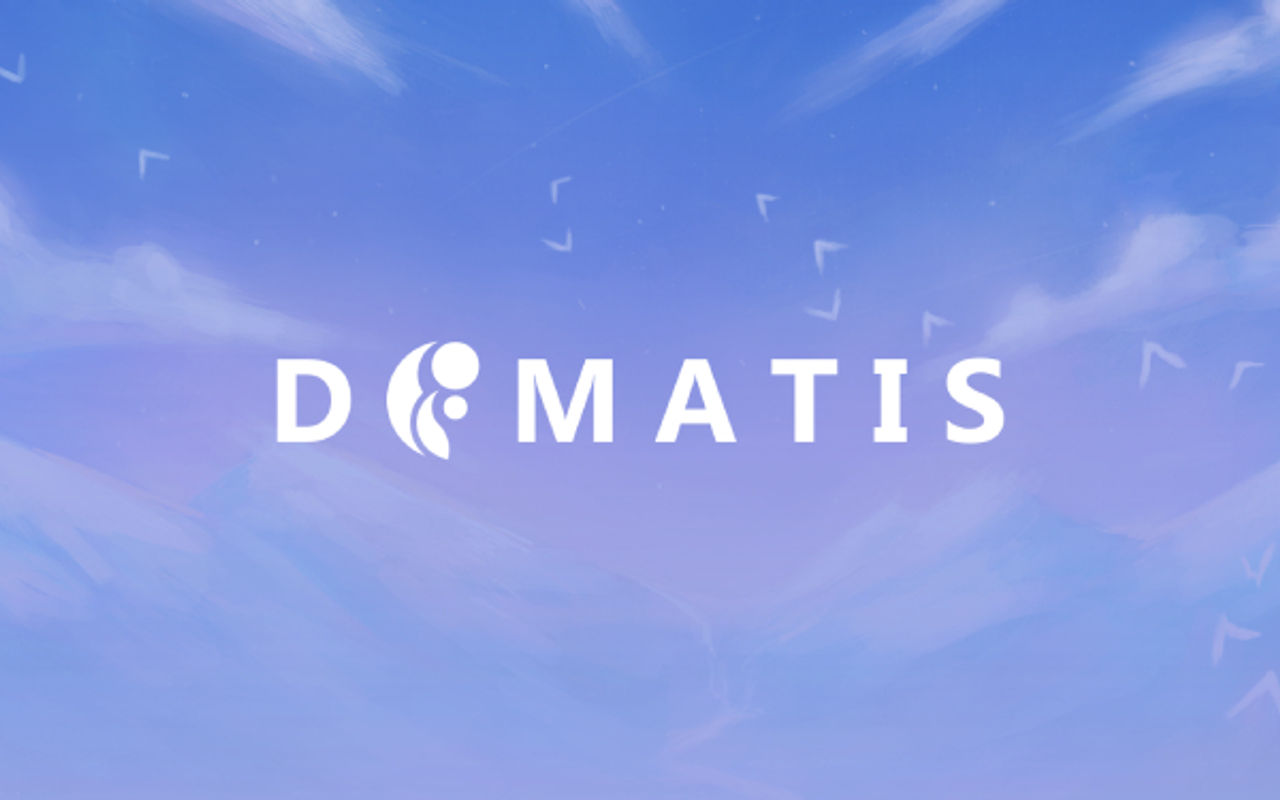 Homepage screenshot of dimatis.music