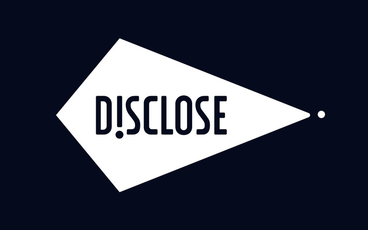 Homepage screenshot of disclose.ngo