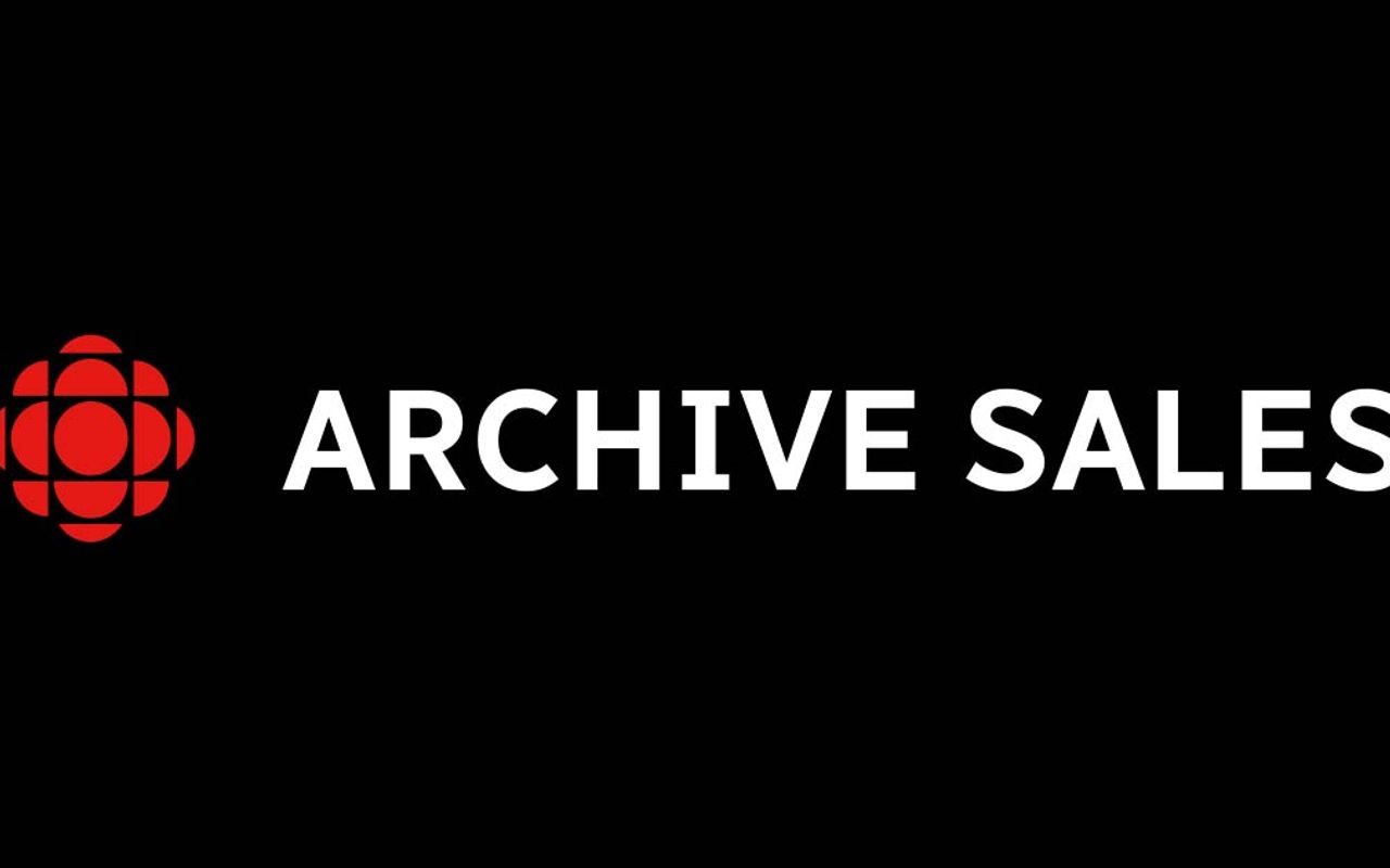 Homepage screenshot of distributionarchives.cbcrc.ca