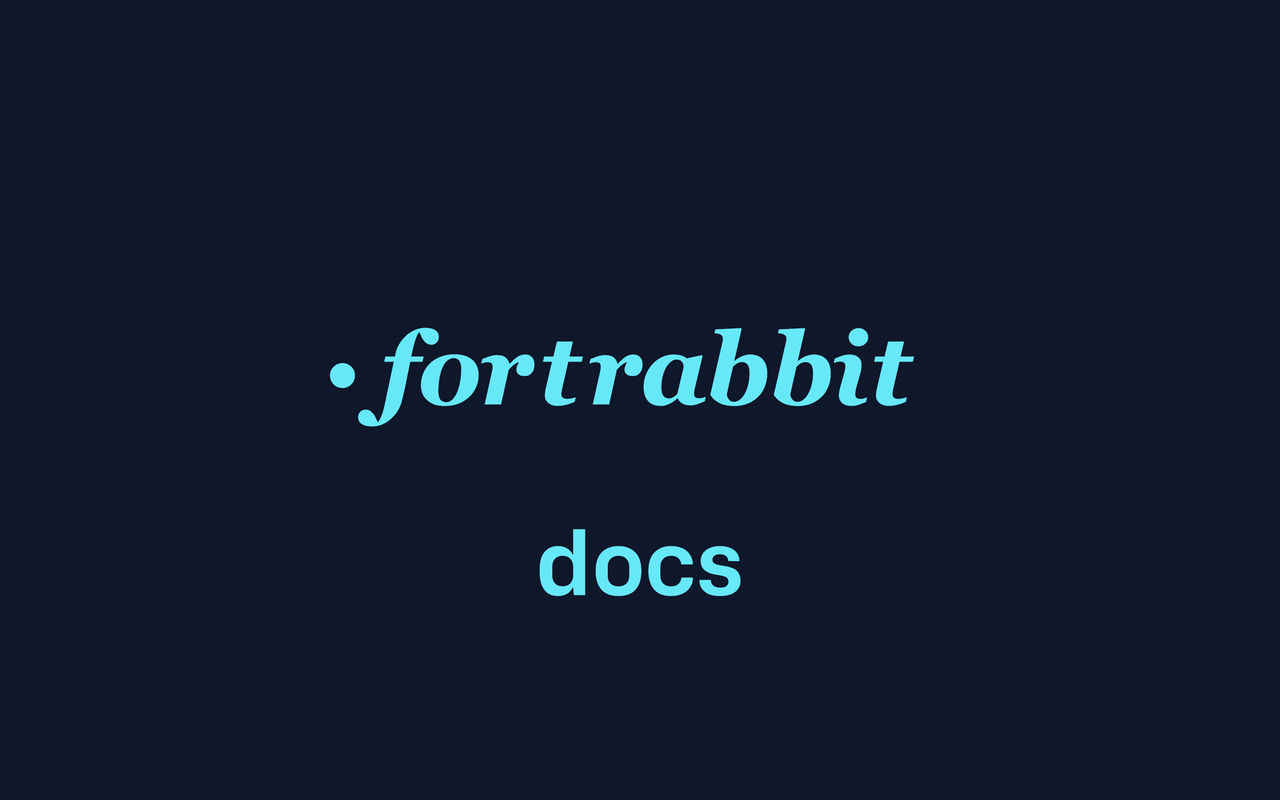 Homepage screenshot of docs.fortrabbit.com