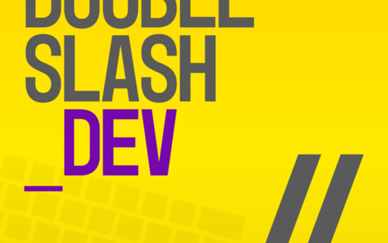 Homepage screenshot of double-slash.dev