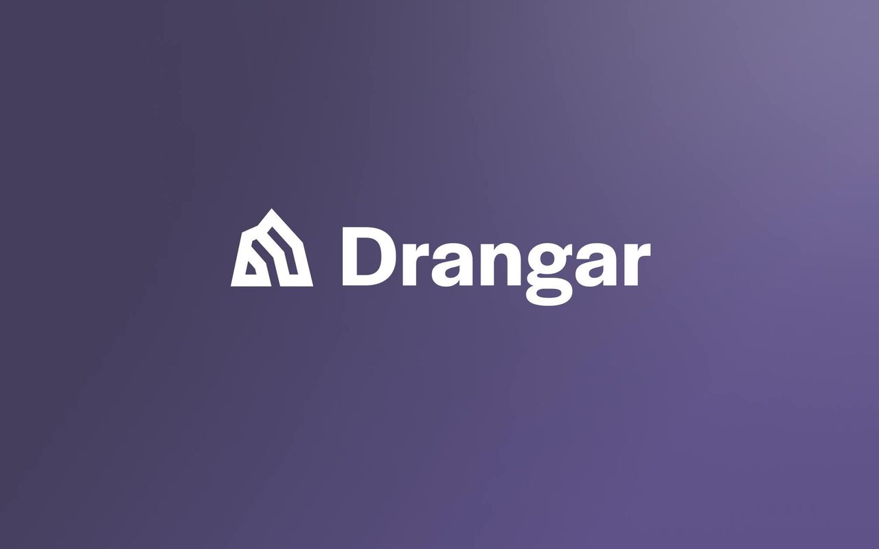 Homepage screenshot of drangar.is