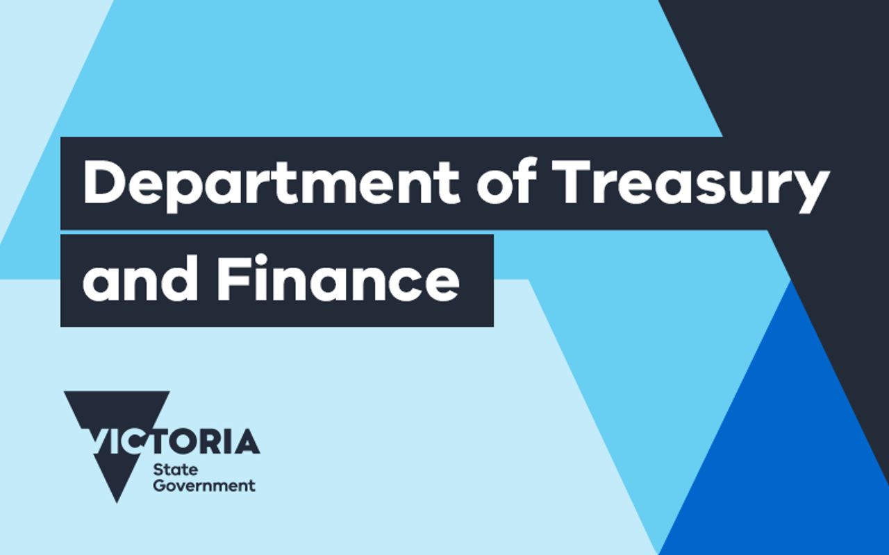 Homepage screenshot of dtf.vic.gov.au