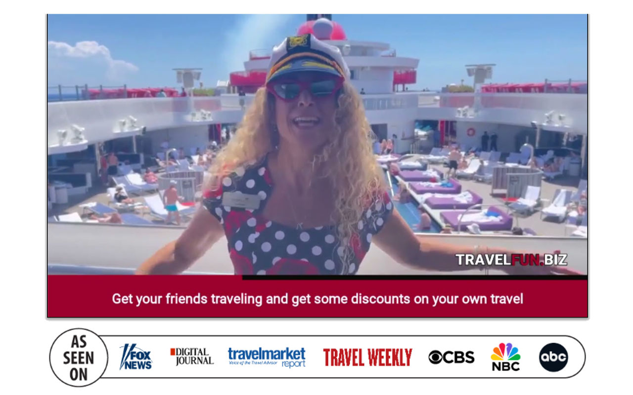 Homepage screenshot of ebook.travelfunbiz.com