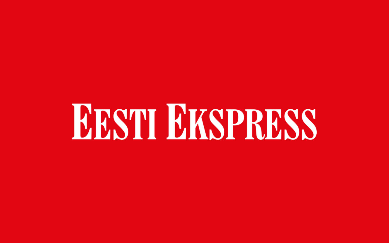 Homepage screenshot of ekspress.delfi.ee