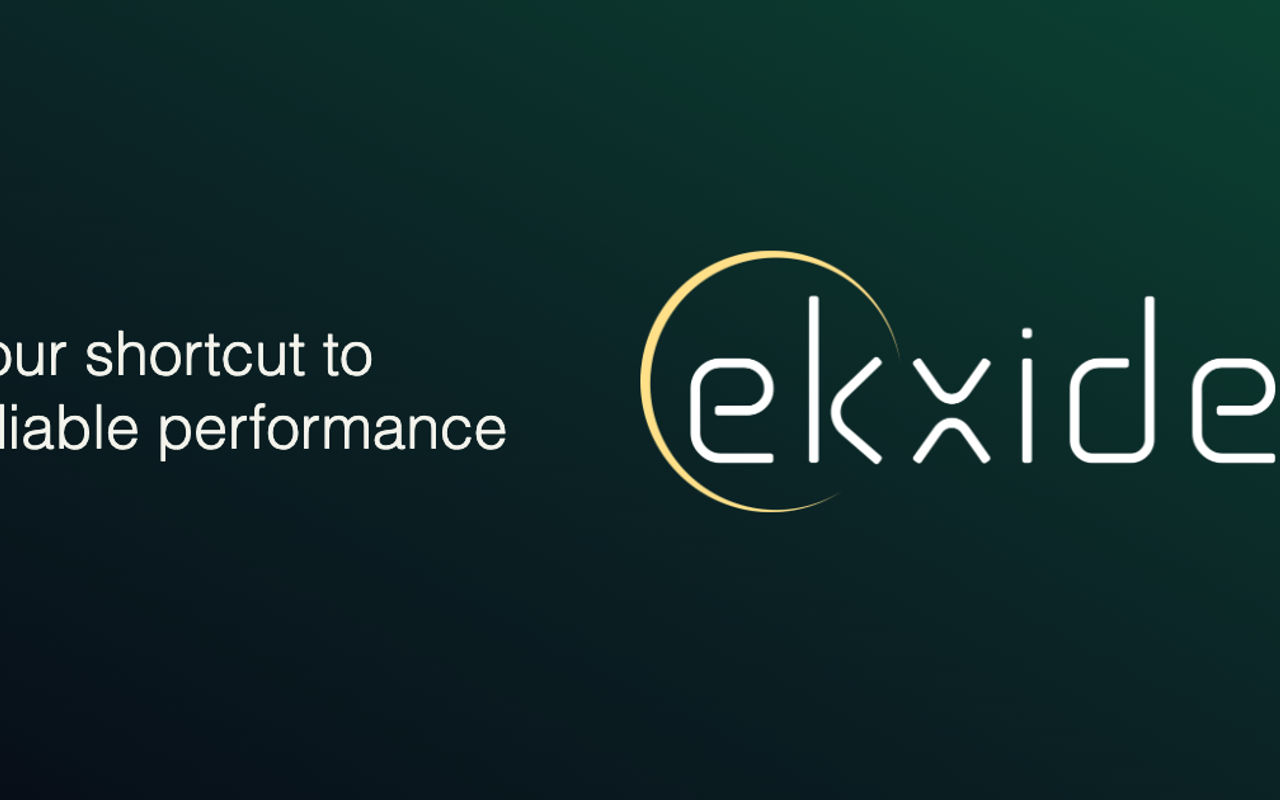 Homepage screenshot of ekxide.io
