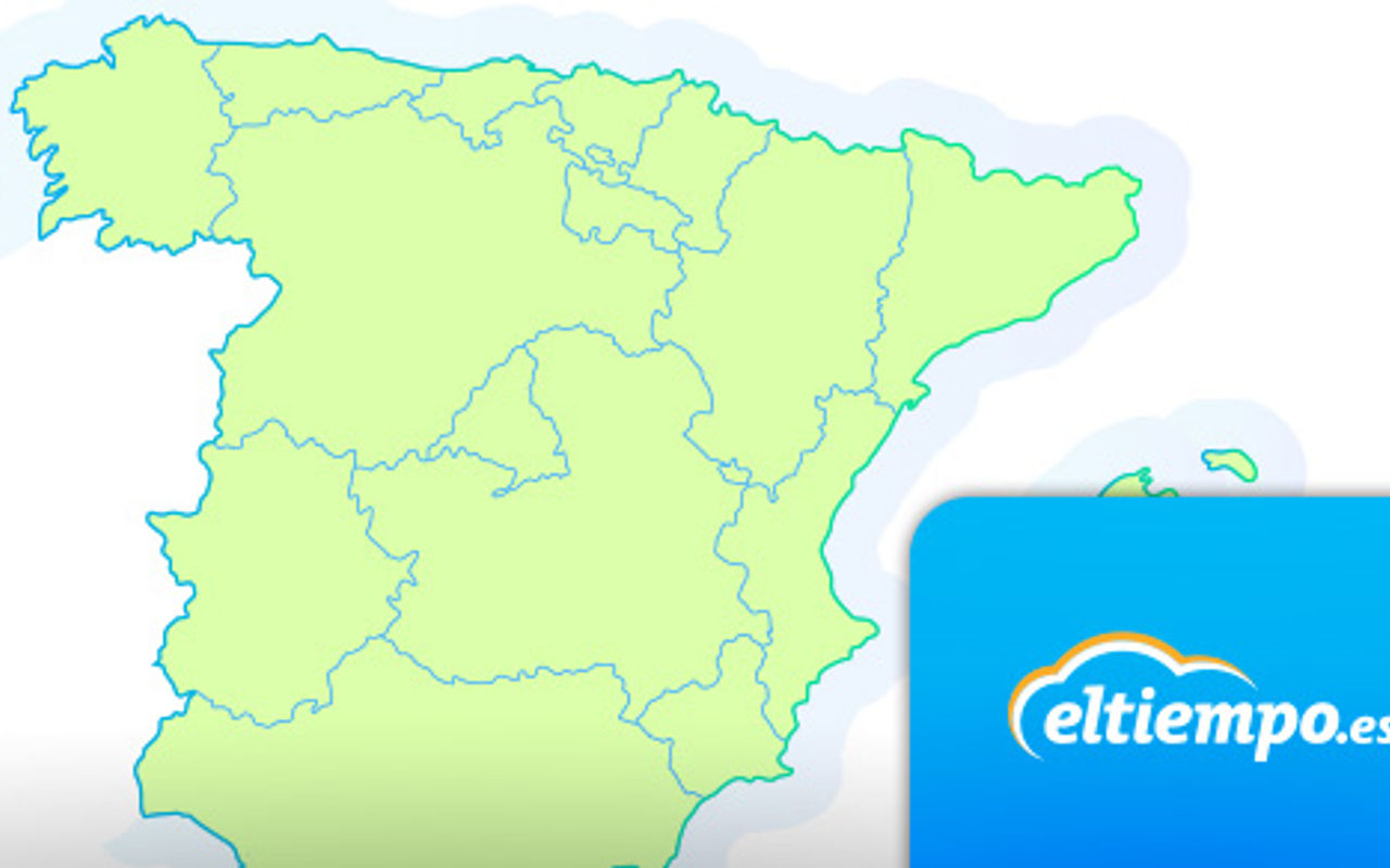 Homepage screenshot of eltiempo.es