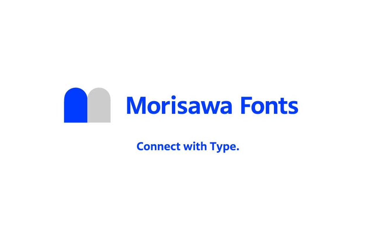 Homepage screenshot of en.morisawafonts.com