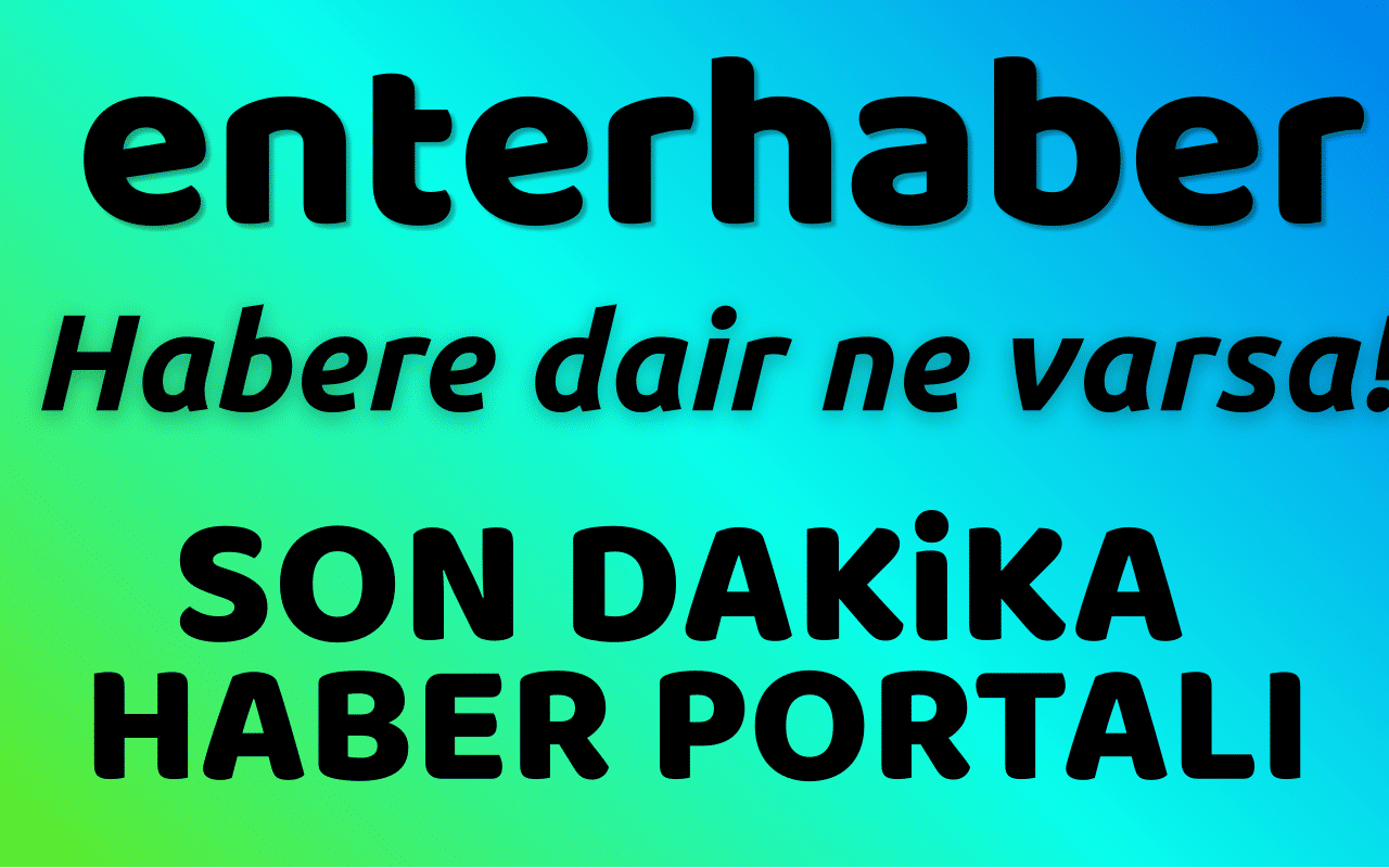 Homepage screenshot of enterhaber.com