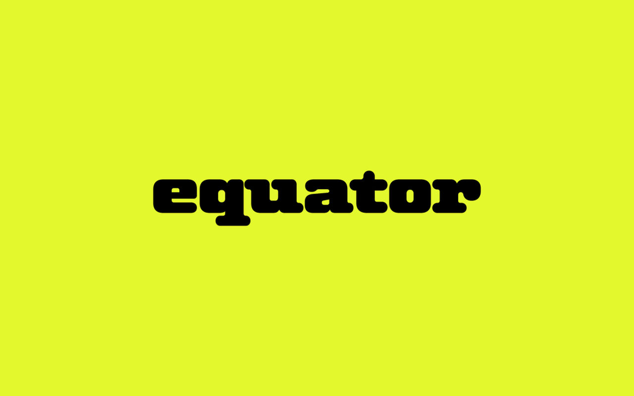 Homepage screenshot of equator.org