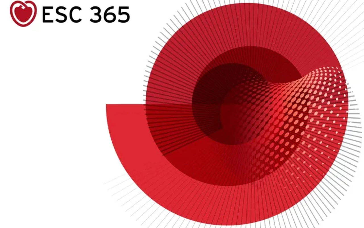 Homepage screenshot of esc365.escardio.org