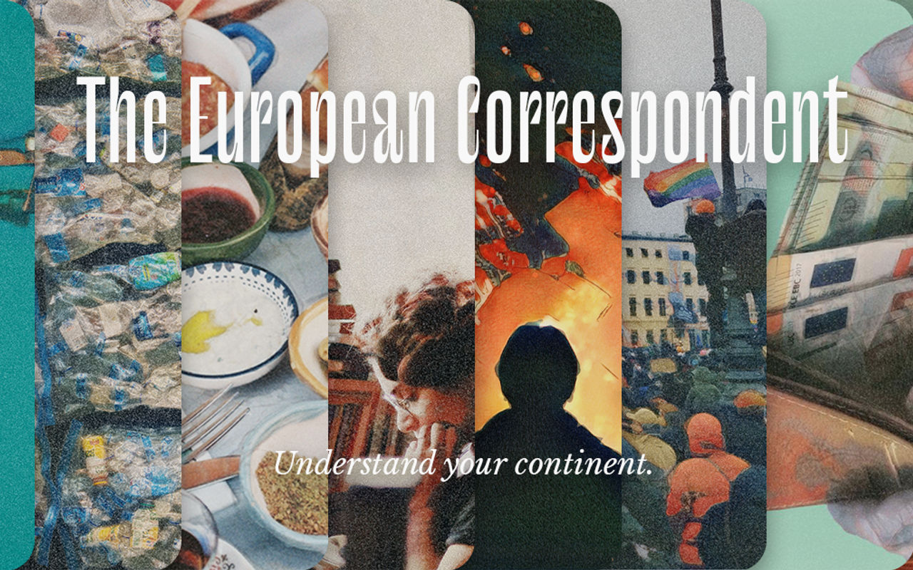 Homepage screenshot of europeancorrespondent.com