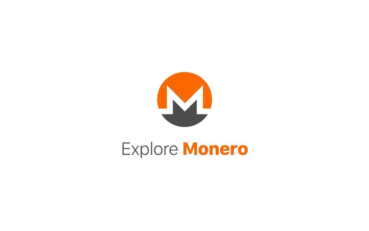 Homepage screenshot of explorer.monero.com