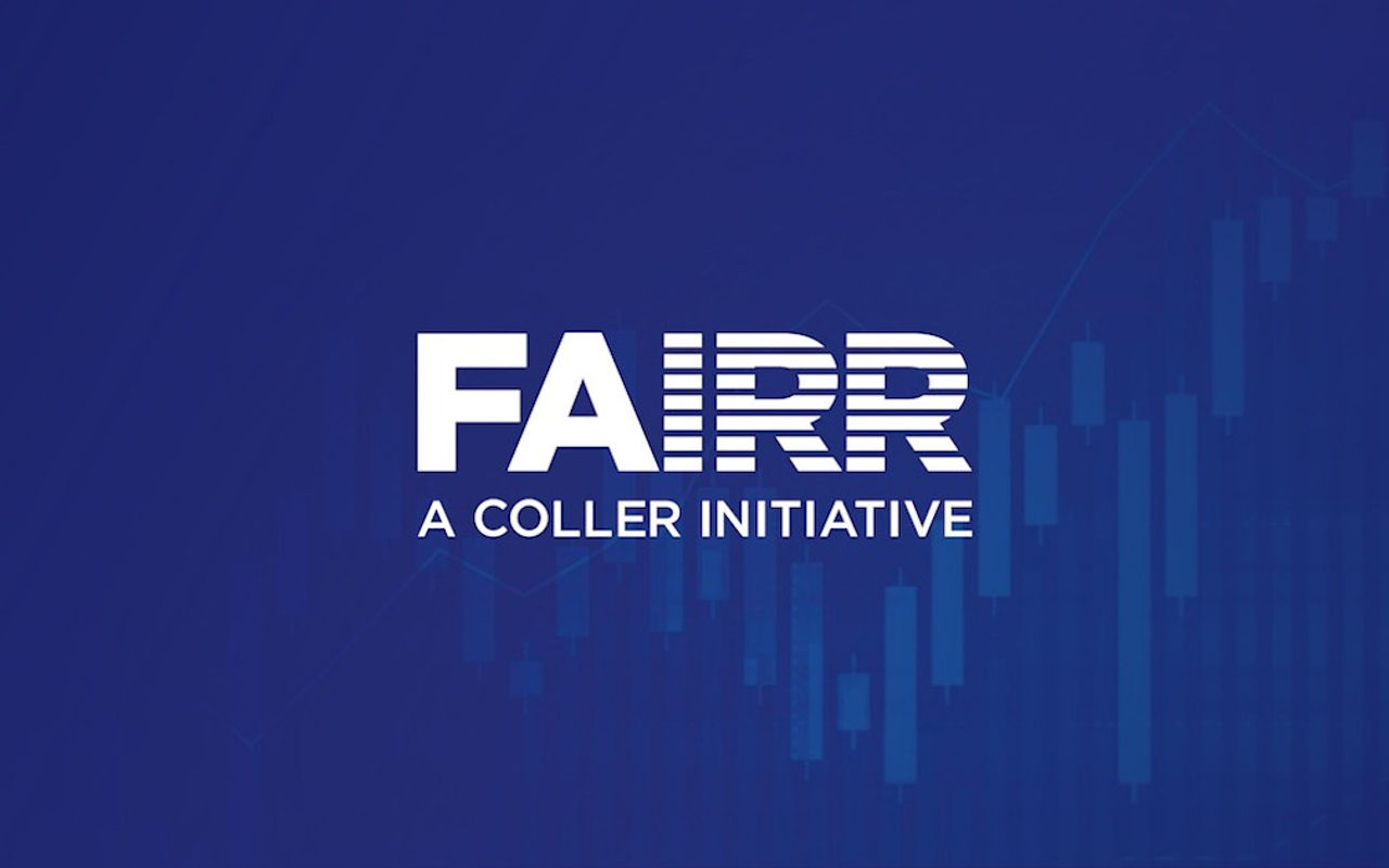 Homepage screenshot of fairr.org