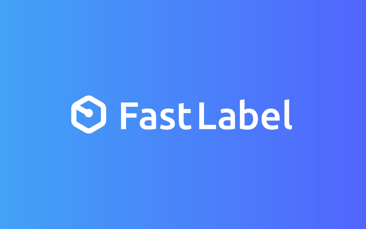 Homepage screenshot of fastlabel.ai