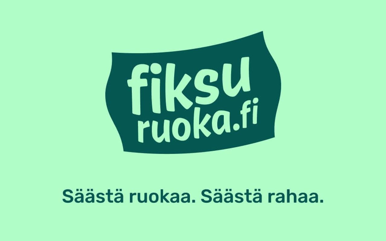 Homepage screenshot of fiksuruoka.fi