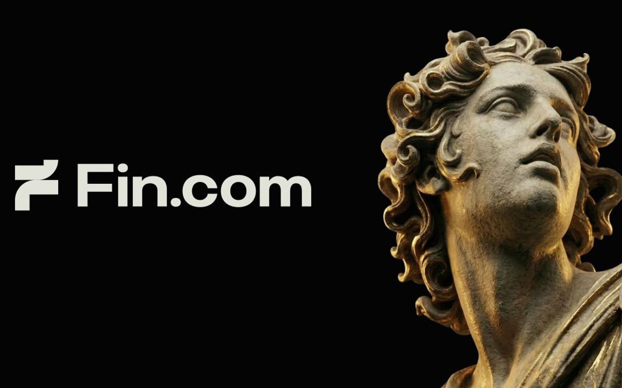 Homepage screenshot of fin.com