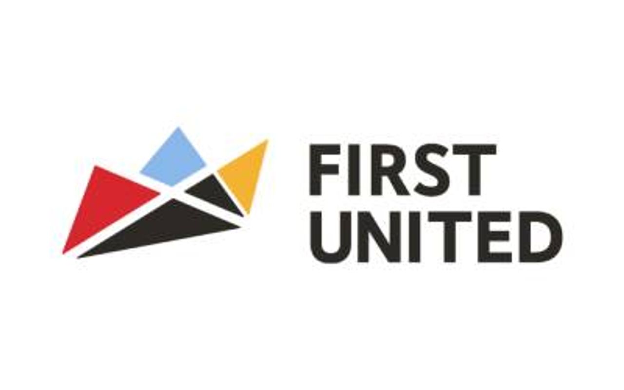 Homepage screenshot of firstunited.ca