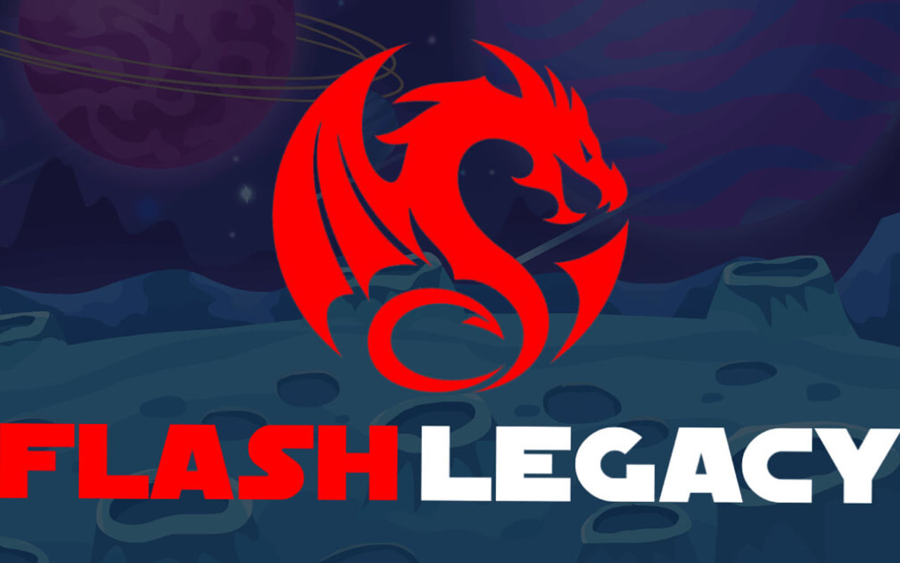 Homepage screenshot of flashlegacy.com